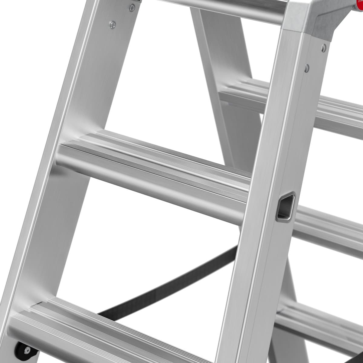 Стремянка Hailo Master D100 2х4 ступеней