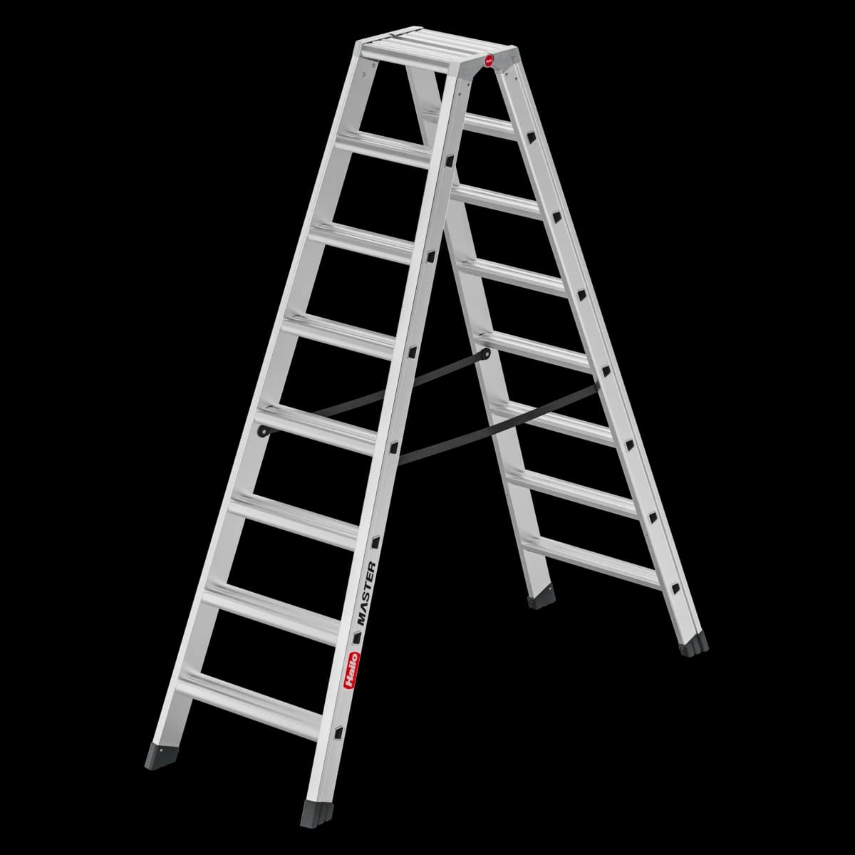 Стремянка Hailo Master D100 2х8 ступеней