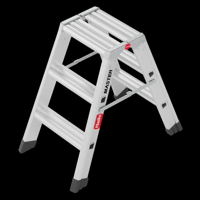 Стремянка Hailo Master D80 2х3 ступени