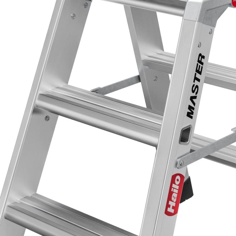 Стремянка Hailo Master D80 2х3 ступени