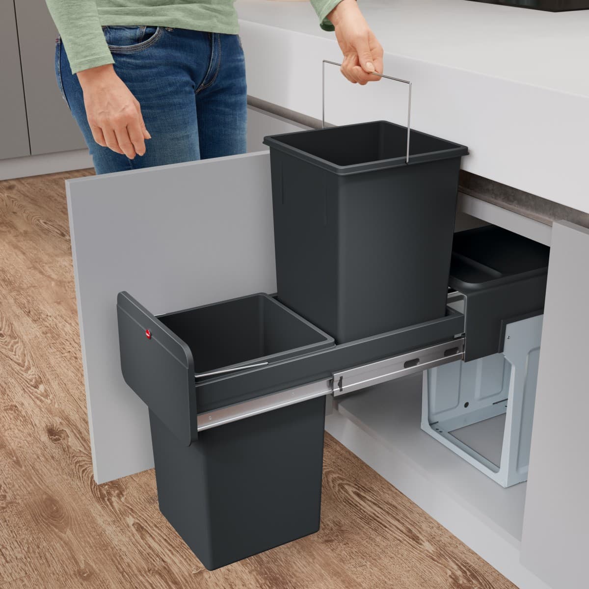 Система сортировки мусора Hailo EcoLine Design L