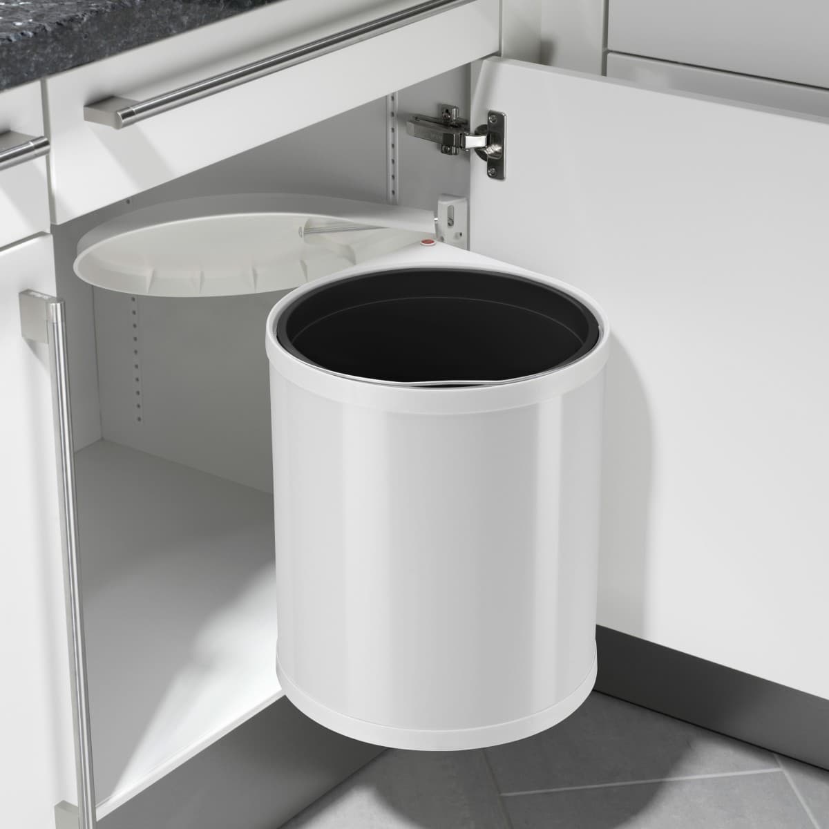 Встраиваемое мусорное ведро Hailo Compact-Box M 15л
