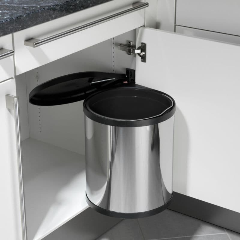 Встраиваемое мусорное ведро Hailo Compact-Box M 15л