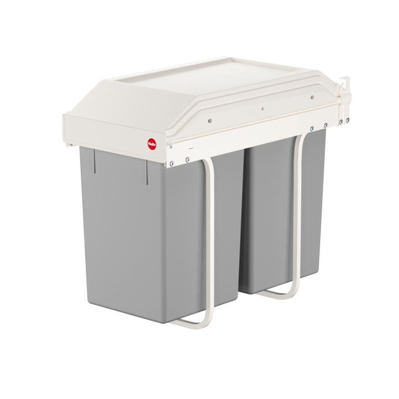 Встраиваемое мусорное ведро Hailo Multi-Box duo L 2х14л