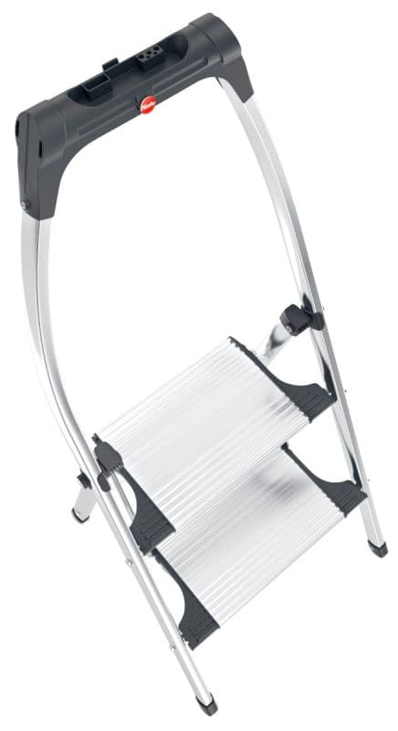 Алюминиевая стремянка Hailo K100 TopLine 2 ступени
