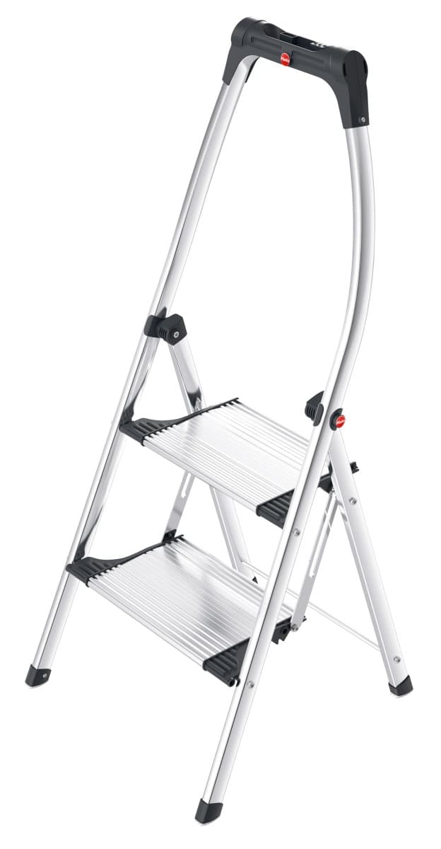 Алюминиевая стремянка Hailo K100 TopLine 2 ступени