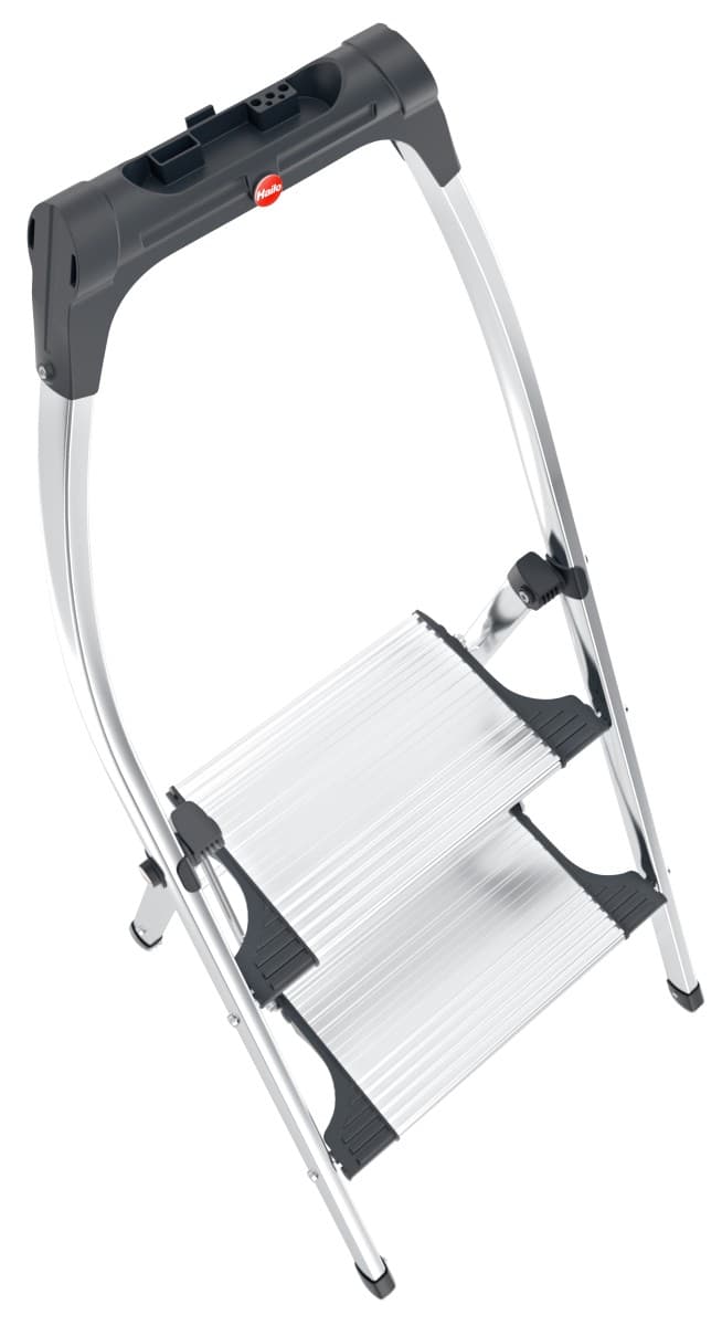 Алюминиевая стремянка Hailo K100 TopLine 2 ступени