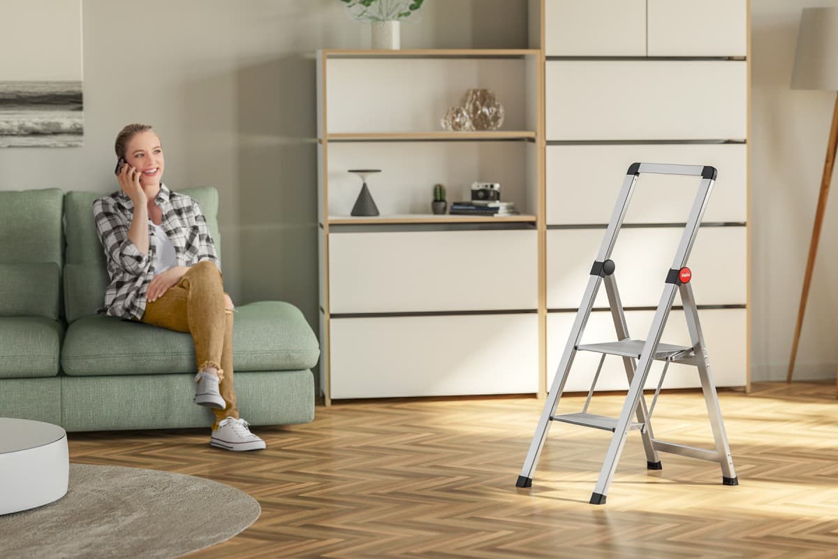 Стремянка Hailo DK40 Basicline 3 ступени