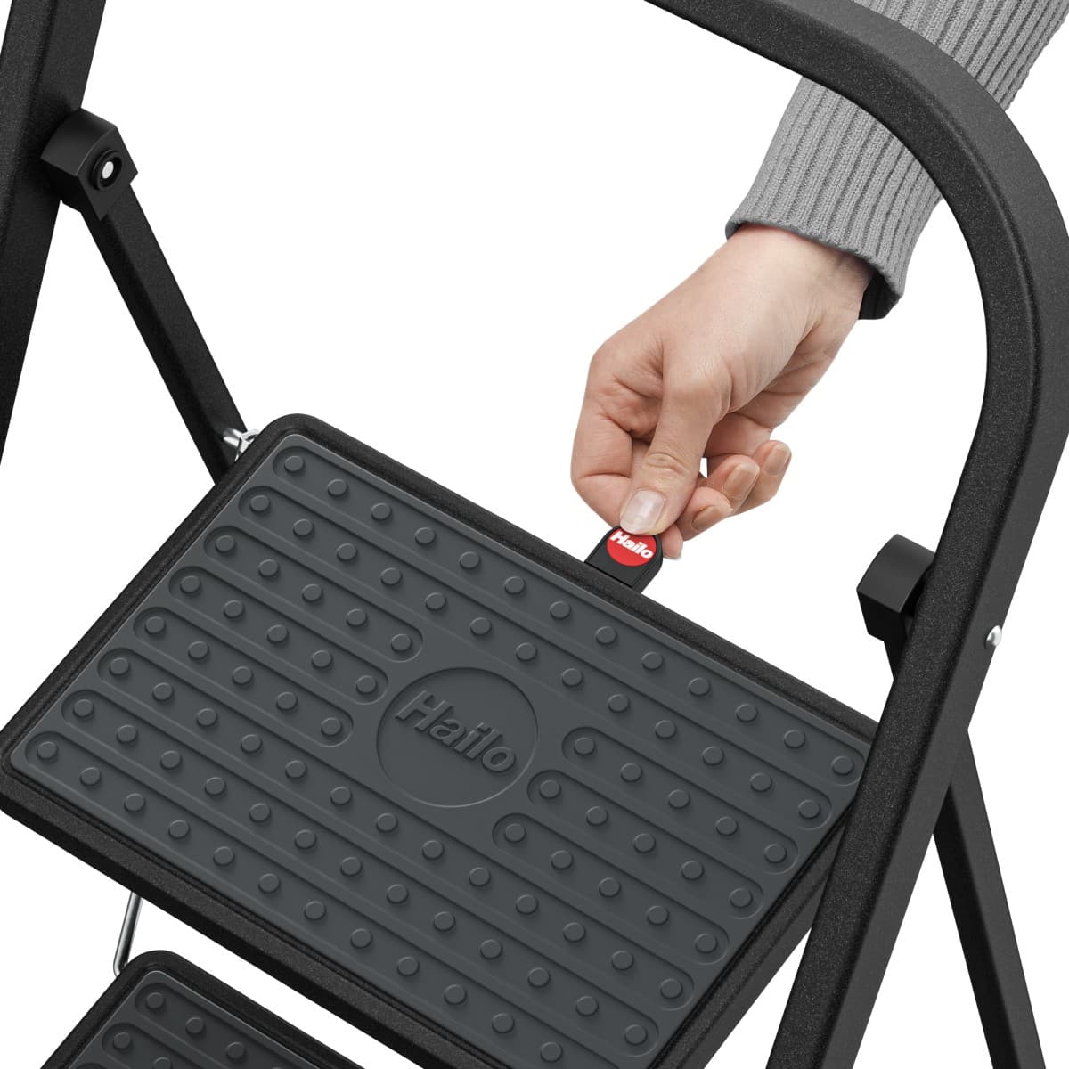 Стремянка стальная Hailo K44 StandardLine 3 ступени