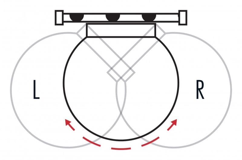 Поворотный люк (отверстие для навесного замка справа) Hailo