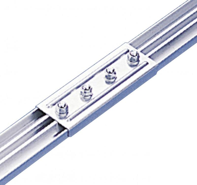 Соединитель Hailo для перекладин для лестниц из оцинкованной стали (оцинкованная сталь 1.0037/ASTM A36)