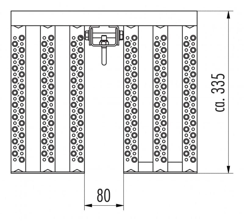Складная платформа для отдыха Hailo (алюминий AlMgSi 0,3)