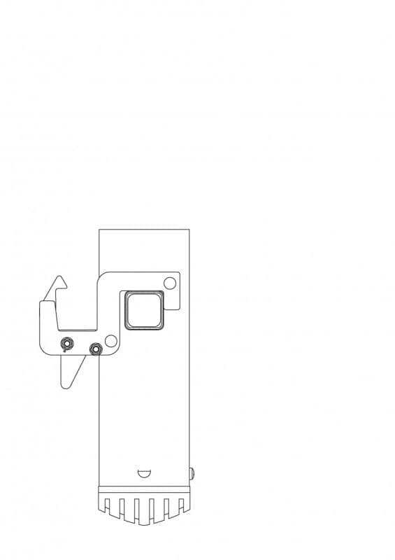 Раздвижная лестница с фиксирующими крюками стойки 40х20 мм Hailo 3,36 м