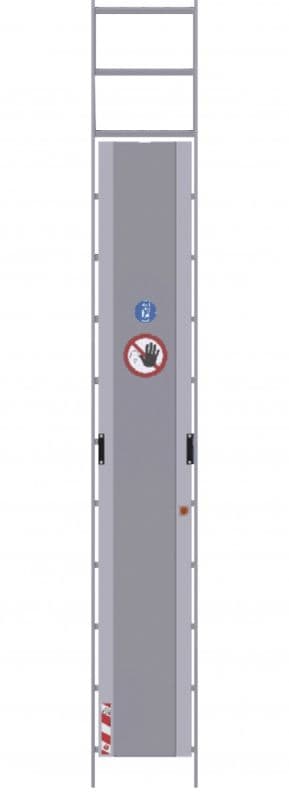 Щит на лестницу от несанкционированного доступа Hailo