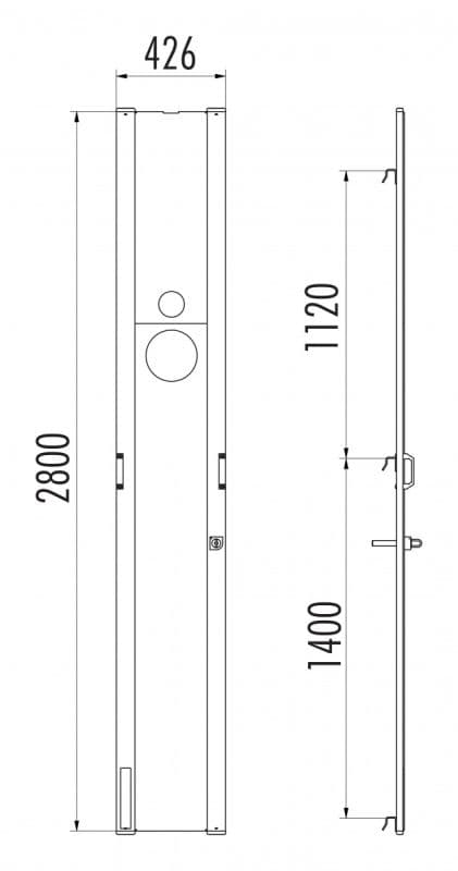 Щит на лестницу от несанкционированного доступа Hailo