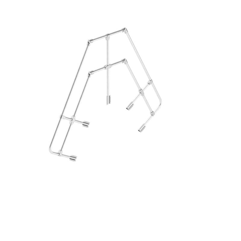 Дополнительный поручень для мостовой лестницы Hailo 60° 6 ступеней