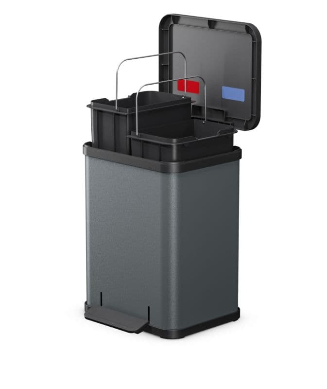 Ведро для Мусора с Педалью Hailo Oko duo Plus M 2х9л