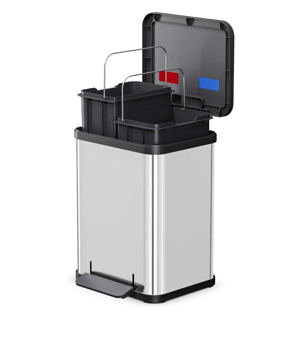 Ведро для Мусора с Педалью Hailo Oko duo Plus M 2х9л
