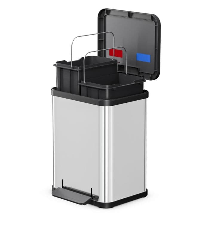 Ведро для Мусора с Педалью Hailo Oko duo Plus M 2х9л