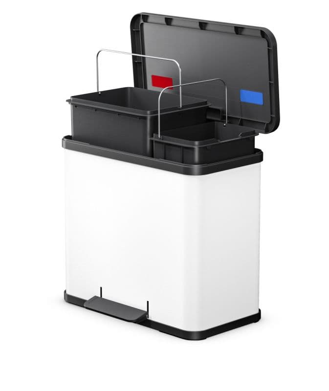 Ведро для Мусора с Педалью Hailo Oko duo Plus L 17+9л