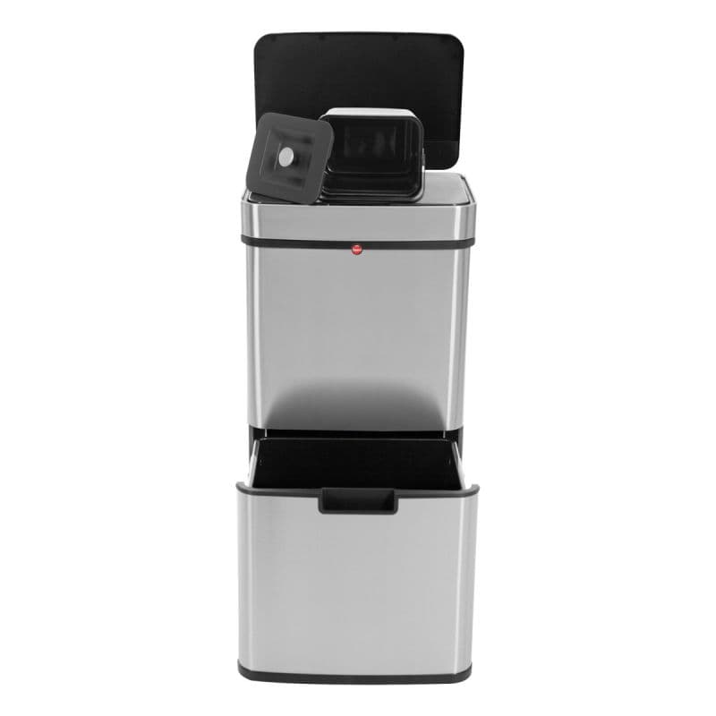 Мусорный контейнер автоматическое открывание крышки, управляемое сенсором Hailo Oko Vario XL 50л