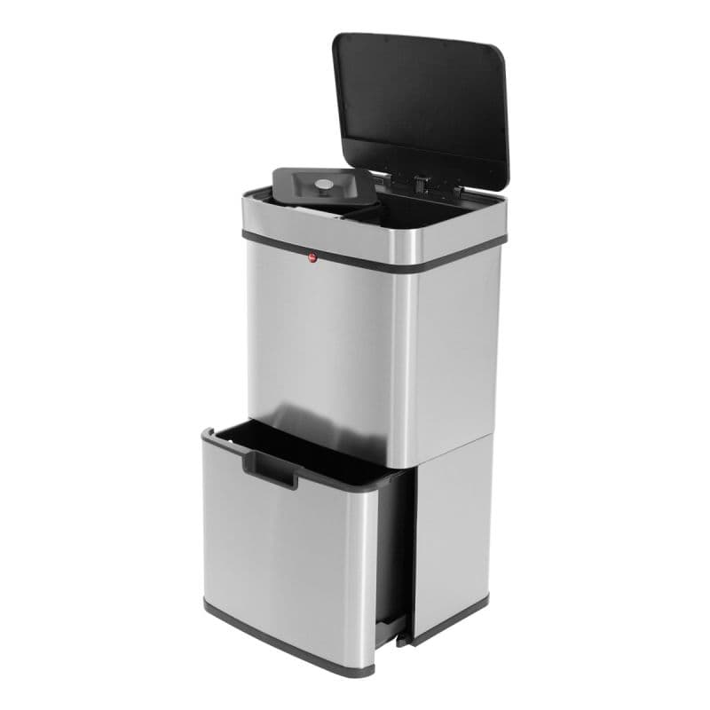 Мусорный контейнер автоматическое открывание крышки, управляемое сенсором Hailo Oko Vario XL 50л