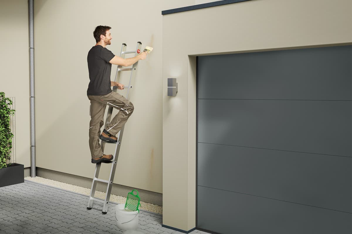 Односекционная лестница Hailo S60 ProfiStep uno 6 ступеней
