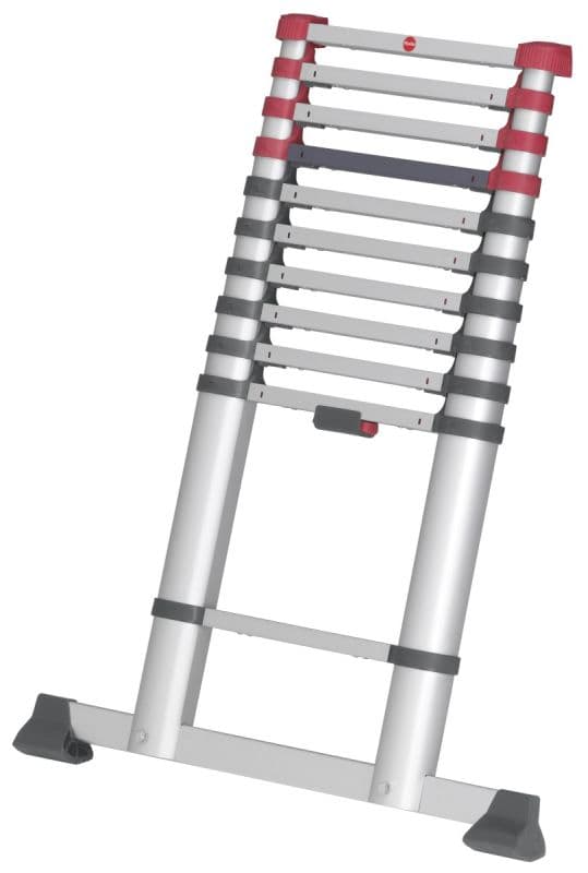 Приставная телескопическая лестница Hailo Flexline 11 ступеней