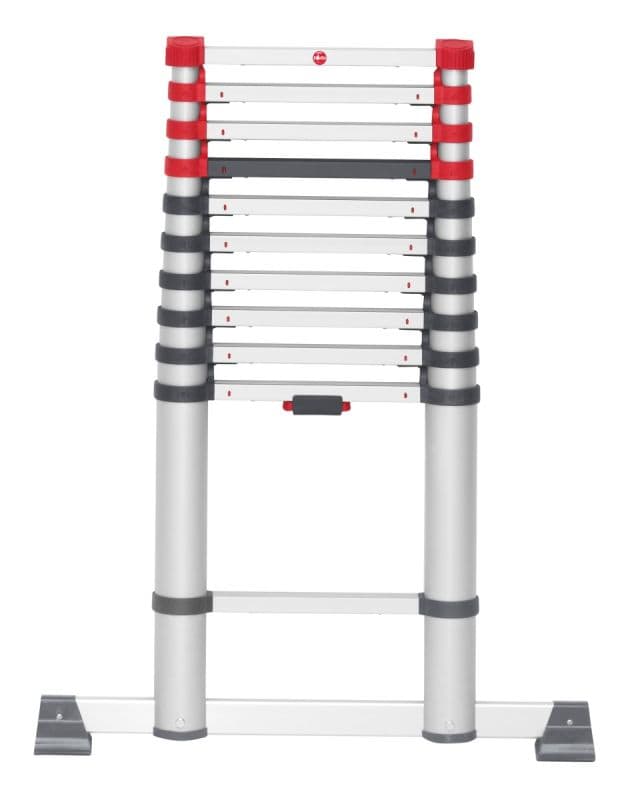 Приставная телескопическая лестница Hailo Flexline 11 ступеней