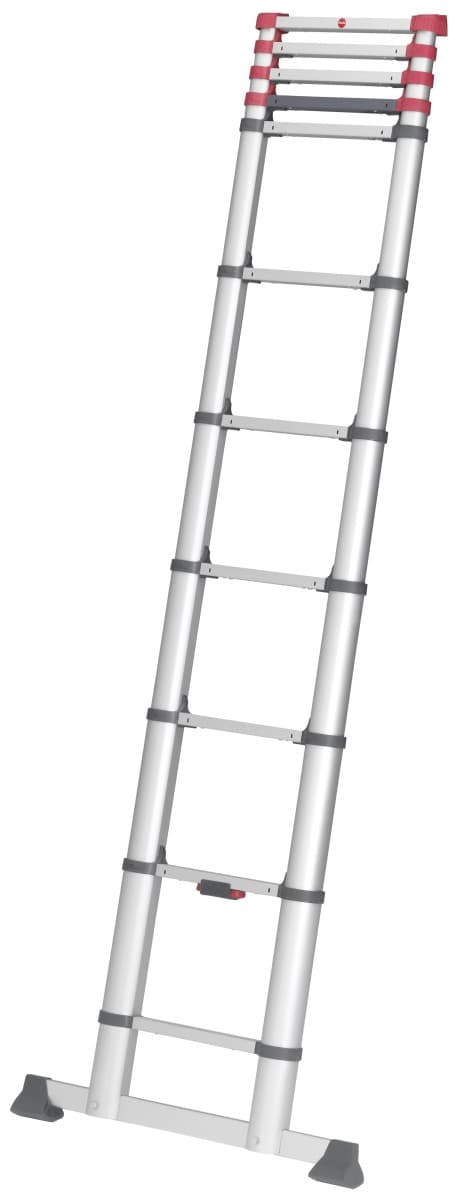 Приставная телескопическая лестница Hailo Flexline 11 ступеней