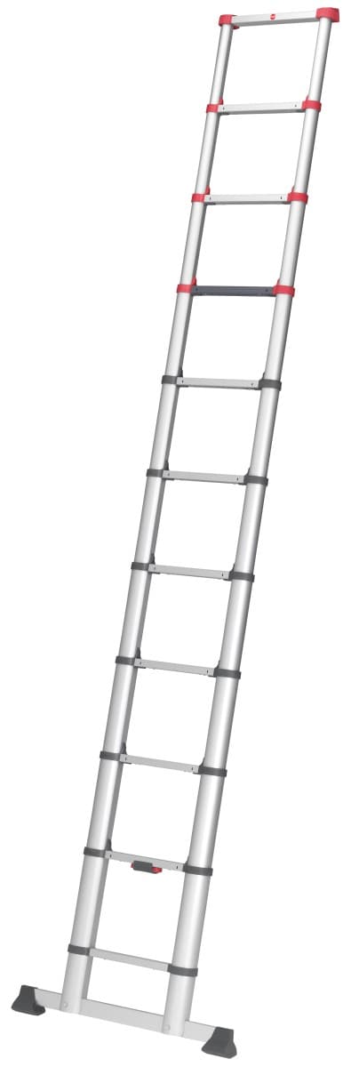 Приставная телескопическая лестница Hailo Flexline 11 ступеней