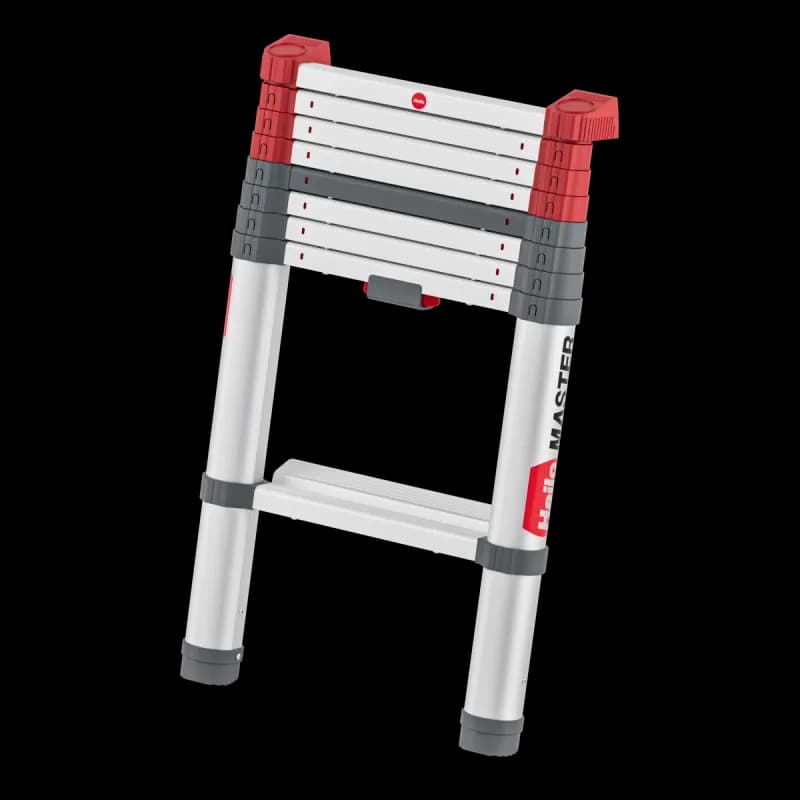 Приставная телескопическая лестница Hailo T100 FlexLine 9 ступеней