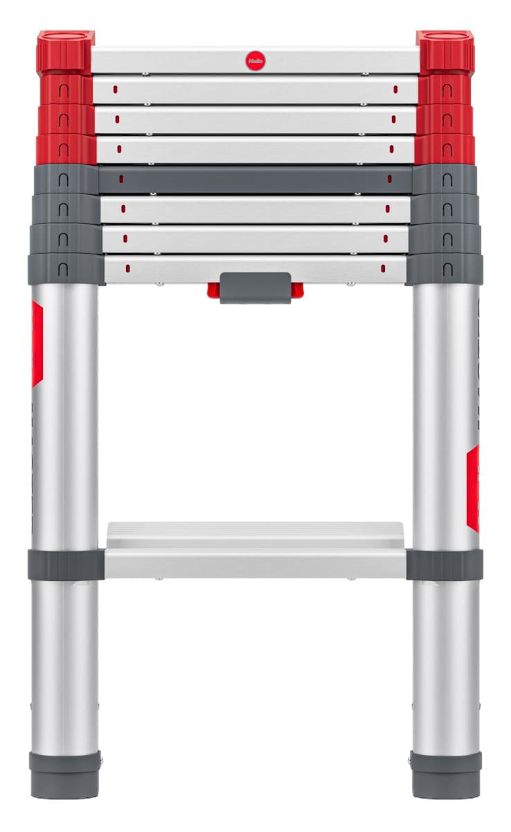 Приставная телескопическая лестница Hailo T100 FlexLine 9 ступеней