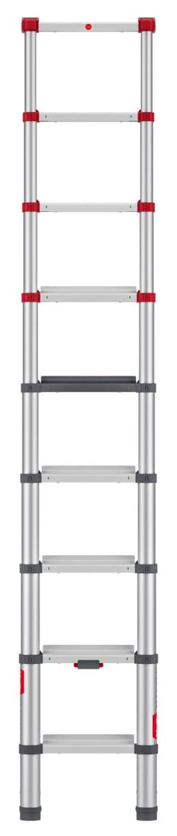 Приставная телескопическая лестница Hailo T100 FlexLine 9 ступеней
