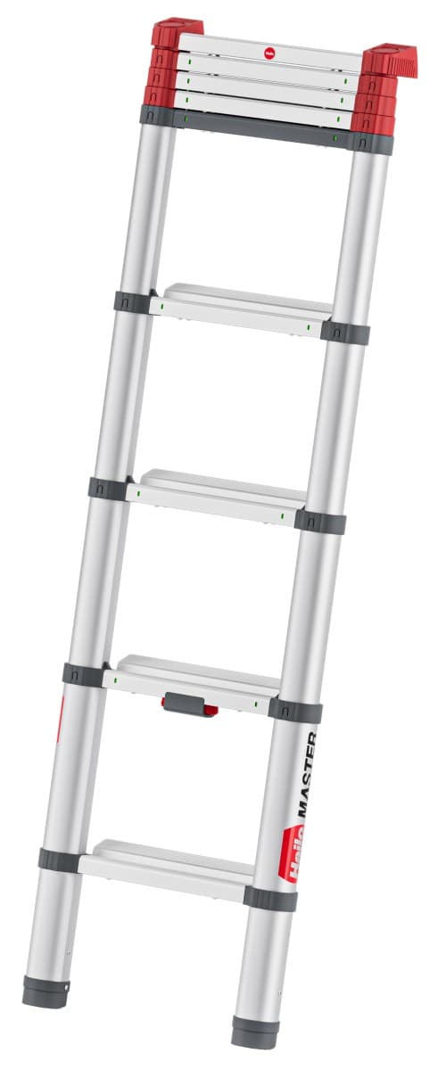 Приставная телескопическая лестница Hailo T100 FlexLine 9 ступеней