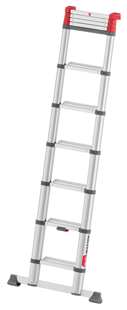 Приставная телескопическая лестница Hailo T100 FlexLine 11 ступеней