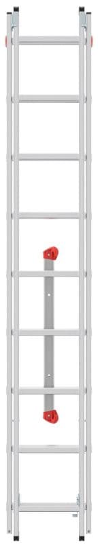 Двухсекционная лестница Hailo S80 ProfiStep duo ступени 2х9