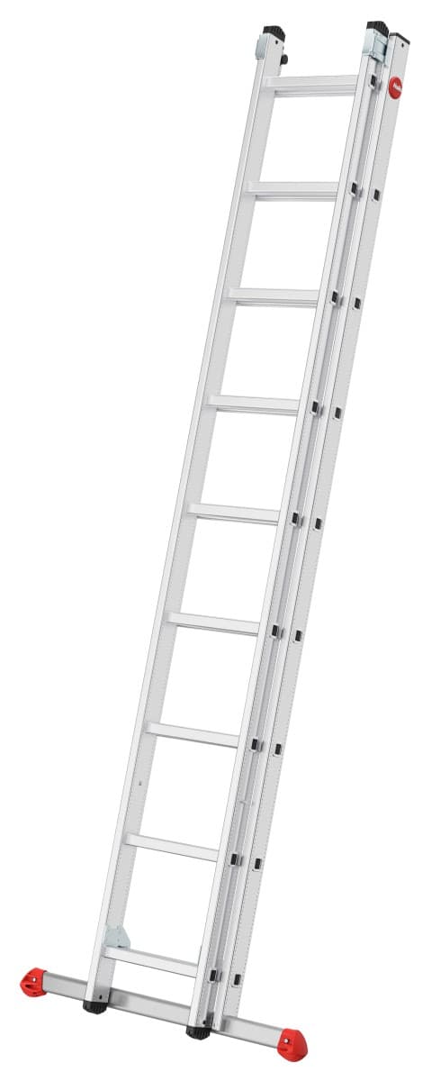 Двухсекционная лестница Hailo S80 ProfiStep duo ступени 2х9