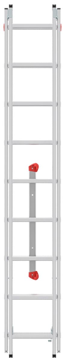 Двухсекционная лестница Hailo S80 ProfiStep duo ступени 2х9