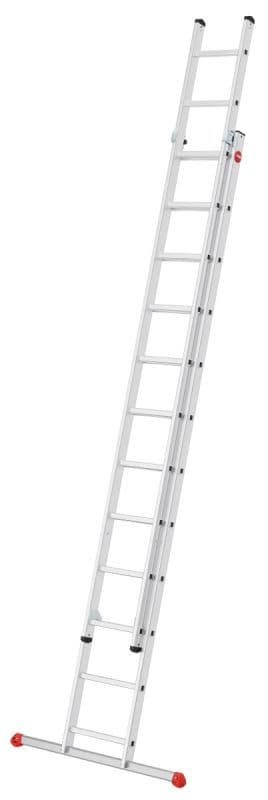 Двухсекционная лестница Hailo S80 ProfiStep duo ступени 2х12