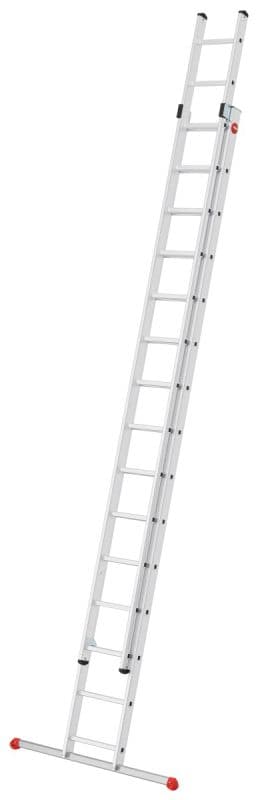 Двухсекционная лестница Hailo S80 ProfiStep duo ступени 2х15