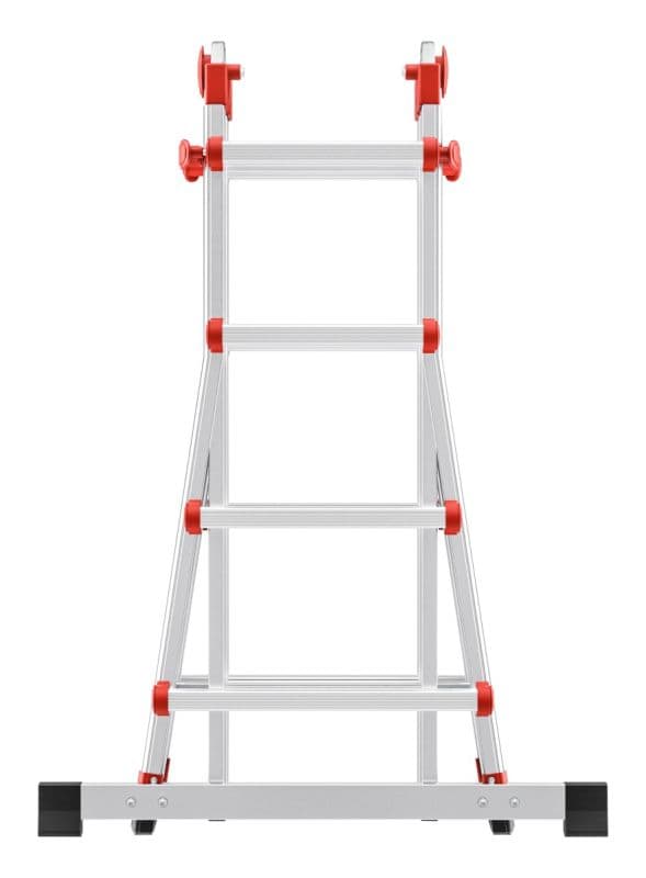 Стремянка телескопическая Hailo M80 ступеней 4x4