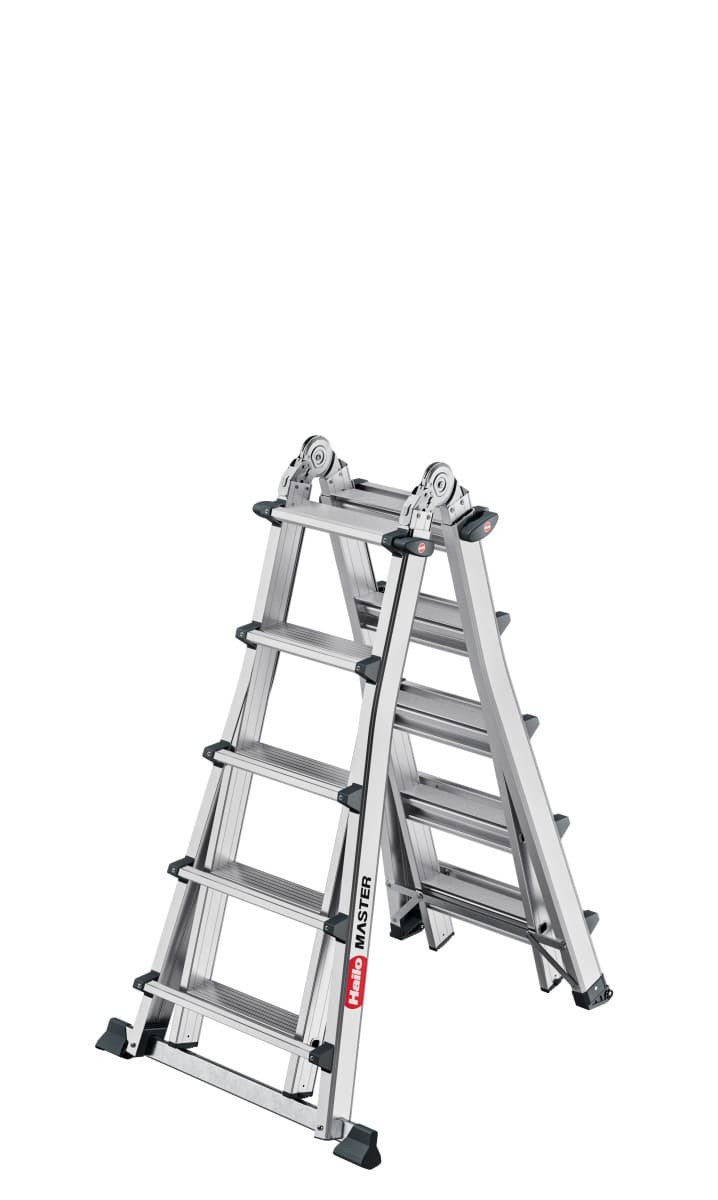 Многофункциональная лестница Hailo Master M100 4×5 ступеней
