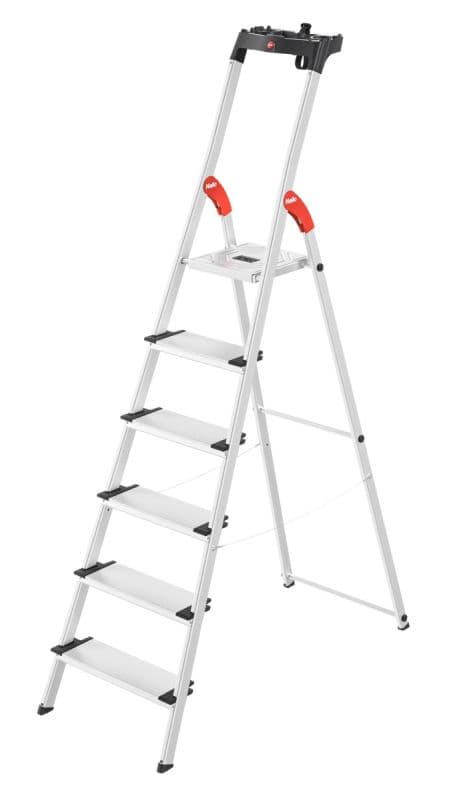 Алюминиевая стремянка Hailo L80 ComfortLine 6 ступеней