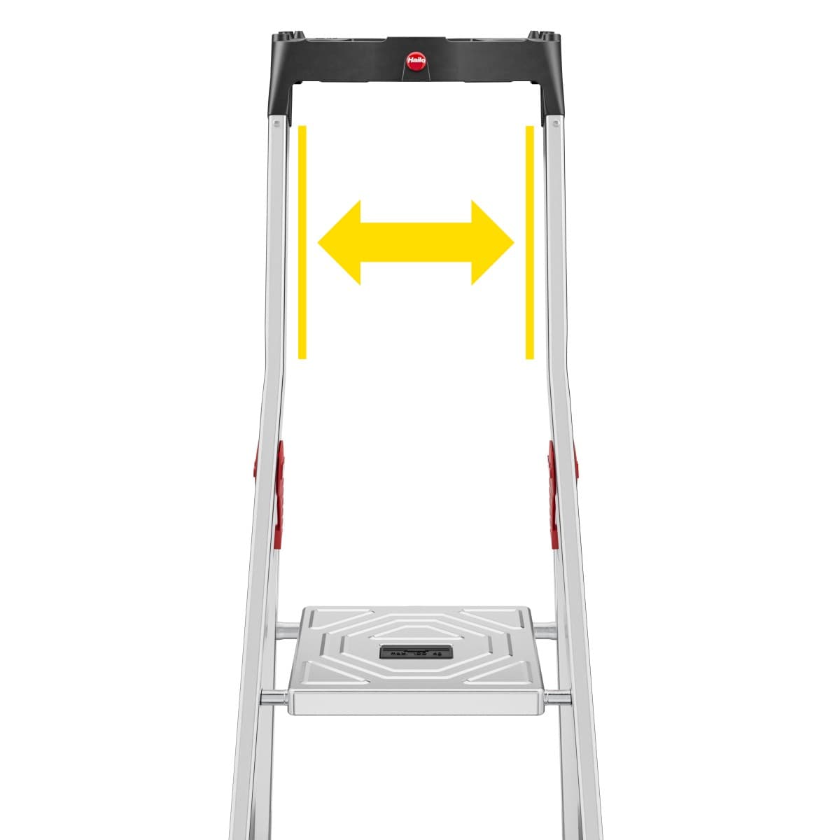Алюминиевая стремянка Hailo L60 StandardLine 3 ступени