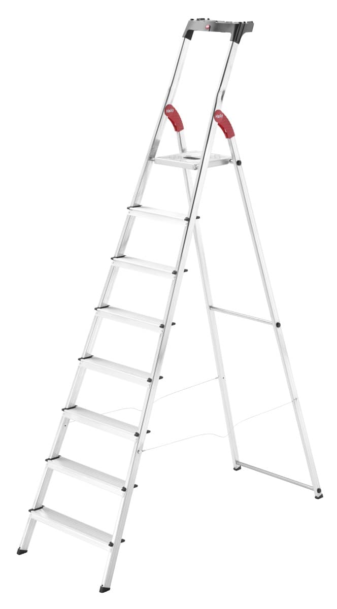Алюминиевая стремянка Hailo L60 StandardLine 8 ступеней