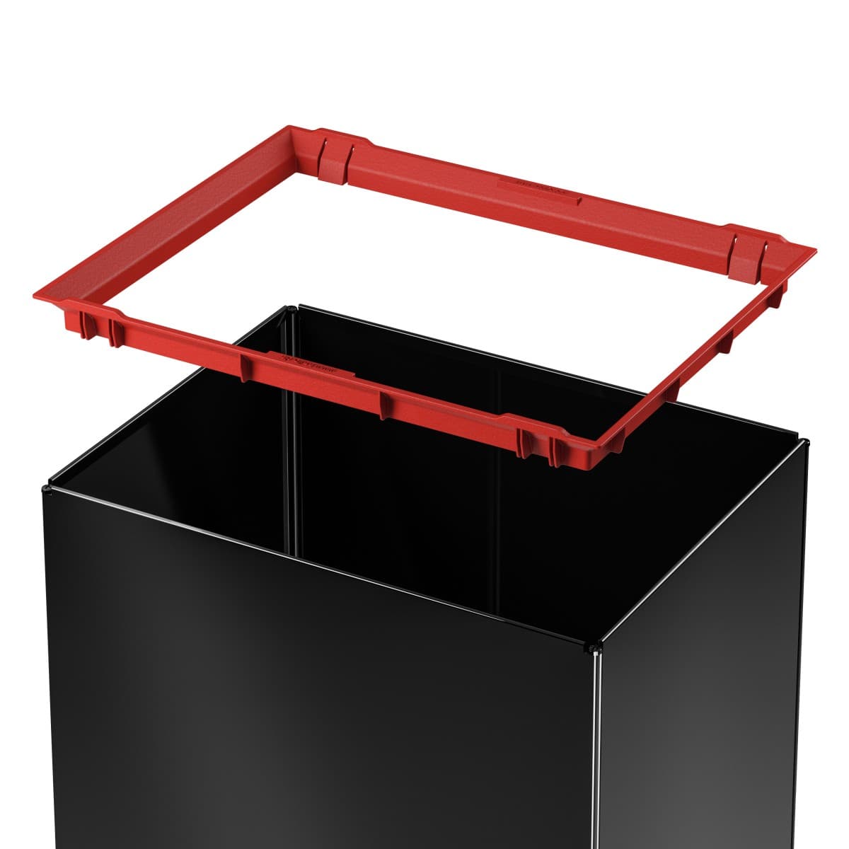 Ведро для мусора Hailo Big-Box Swing L 35л (чёрный)