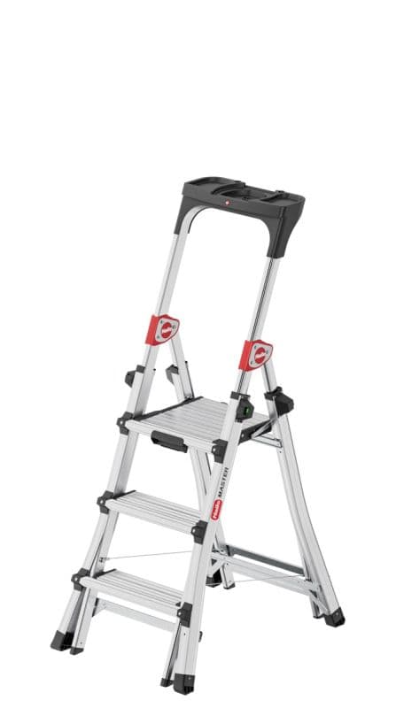 Стремянка телескопическая Hailo TL100 TopLine 5 ступеней