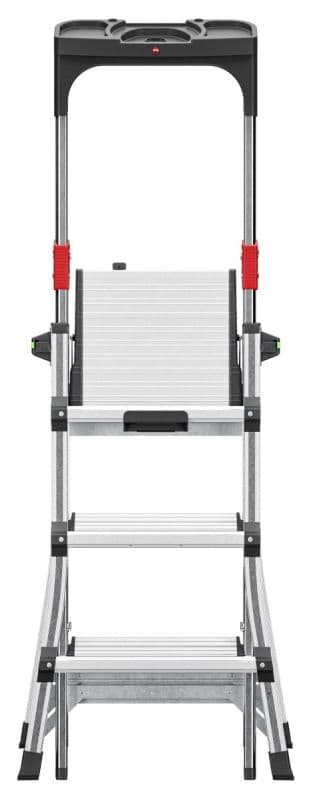 Стремянка телескопическая Hailo TL100 TopLine 5 ступеней