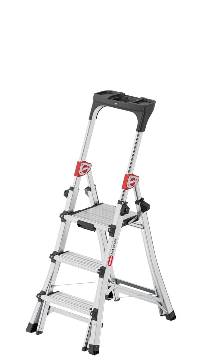 Стремянка телескопическая Hailo TL100 TopLine 5 ступеней